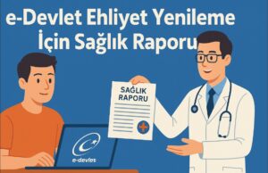 e-Devlet Ehliyet Yenileme İçin Sağlık Raporu e-Devlet Ehliyet Yenileme İçin Sağlık Raporu