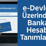 e-Devlet Üzerinden Banka Hesabı Tanımlama