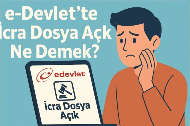 e-Devlet’te İcra Dosya Açık Ne Demek