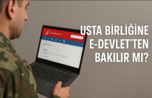 Usta Birliğine e-Devlet’ten Bakılır mı? Usta Birliğine e-Devlet’ten Bakılır mı