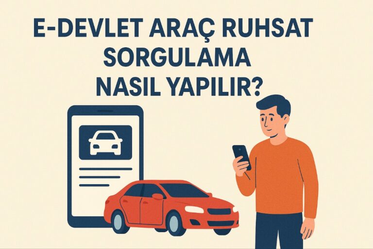 e-Devlet Araç Ruhsat Sorgulama Nasıl Yapılır?