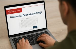 e-Devlet Uluslararası Doğum Kayıt Örneği e-Devlet Uluslararası Doğum Kayıt Örneği