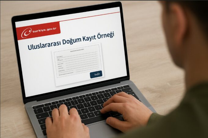 e-Devlet Uluslararası Doğum Kayıt Örneği e-Devlet Uluslararası Doğum Kayıt Örneği